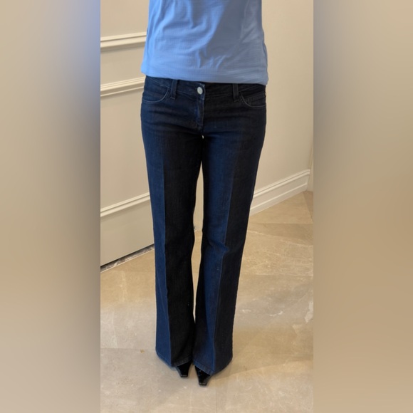 Michael Kors Collection Denim - KORS MICHAEL KORS Classic Blue Flared Women's Jeans, Size 6 ( S)